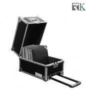 ATA Style LP Aluminum Cases with handles and wheels