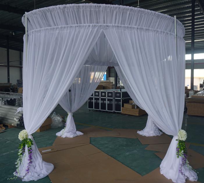 RK Pipe and drape for wedding decoration