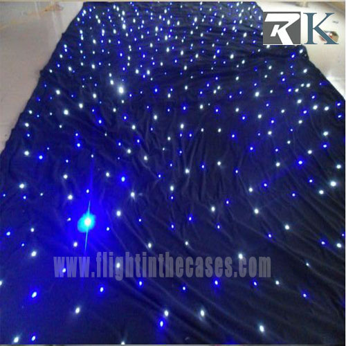 LED/RGB Star Curtain for Wedding Stage Backdrop