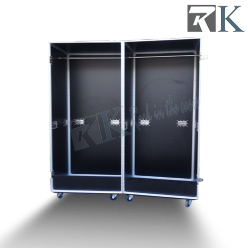 RKs Hot sale Travel Road Case of Wardrobe Flight Case For Performnce Clothes