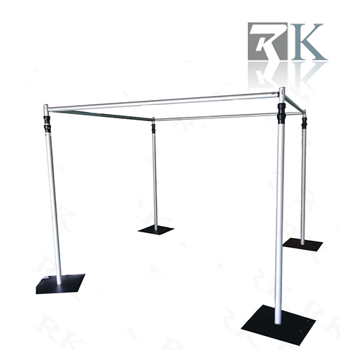 Square tent pipe and drape for wedding decoration_RK-NT6X10