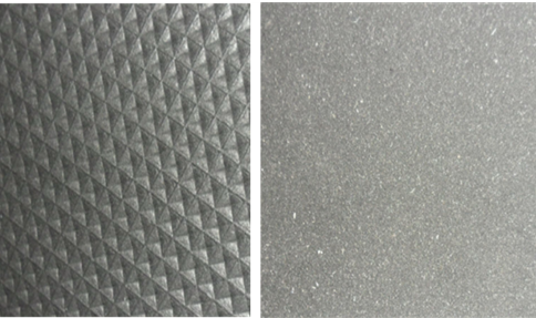 There is a layer of small grid in EVA Case Sponge