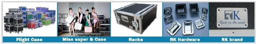 Rk flight case for entertainment