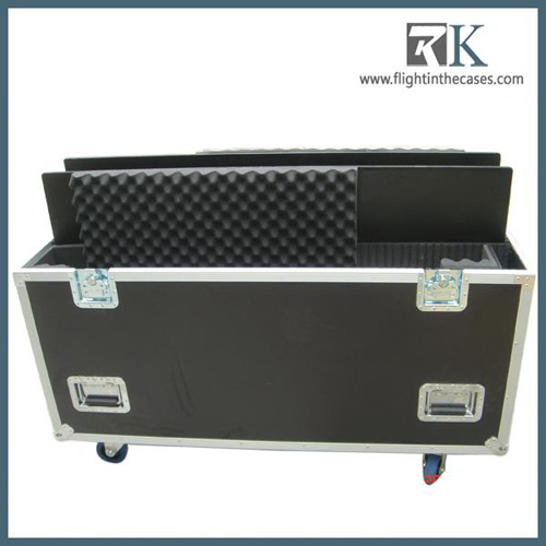Single adjustable plasma flight case Single adjustable plasma flight case