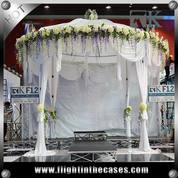 RK’s New Style Adjustable Pipe and Drape for Wedding Decoration