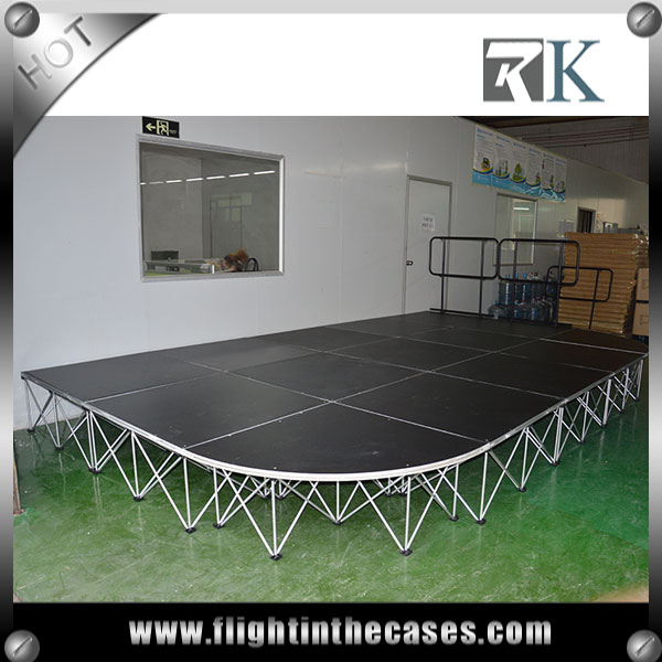 RK’s Special Shape Portable Stage of Smart Stage for Wholes