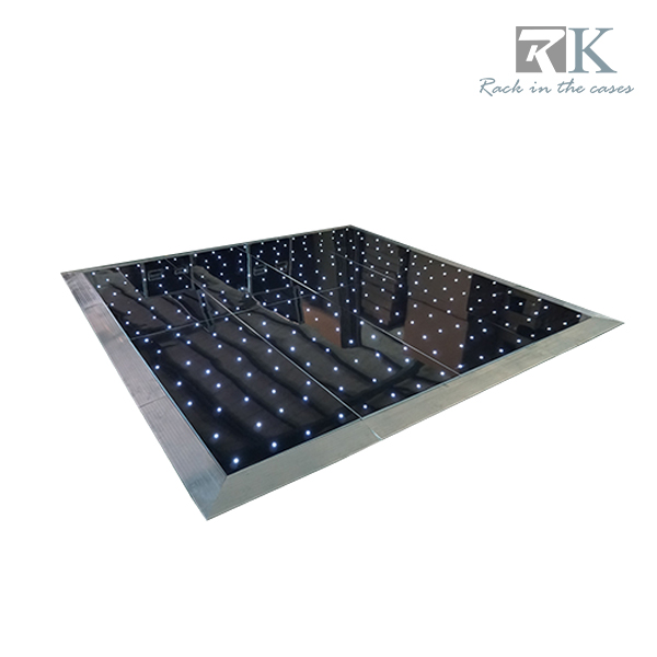 RK Glossy White Led Star dance floor