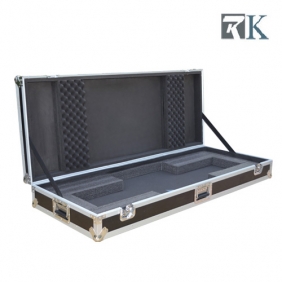 Road Cases Rack RK-Keyboard Case-76keys ATA Keyboard Case with Wheels for Most 76 Key Keyboards