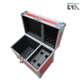 Flight case for 4pcs shure microphone