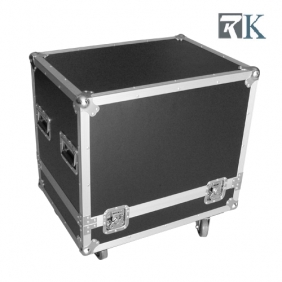 Speaker cases - RKSpker1 is Full ATA touring spec flight case with two being braked