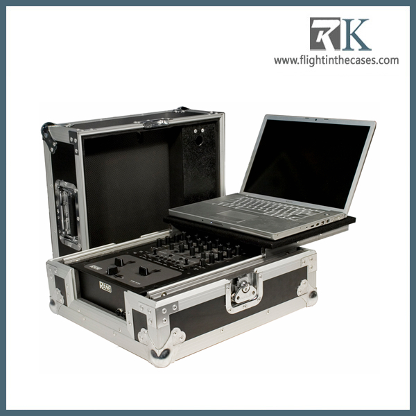 DJ Coffins with laptop tray