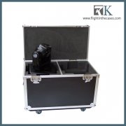 Flight case for moving heads transportation.