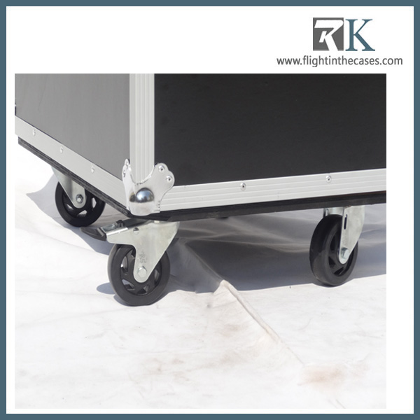 RK flight cases durable hardwares of wheels