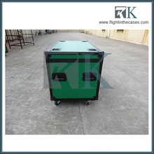 durable utility trunk road cases with casters