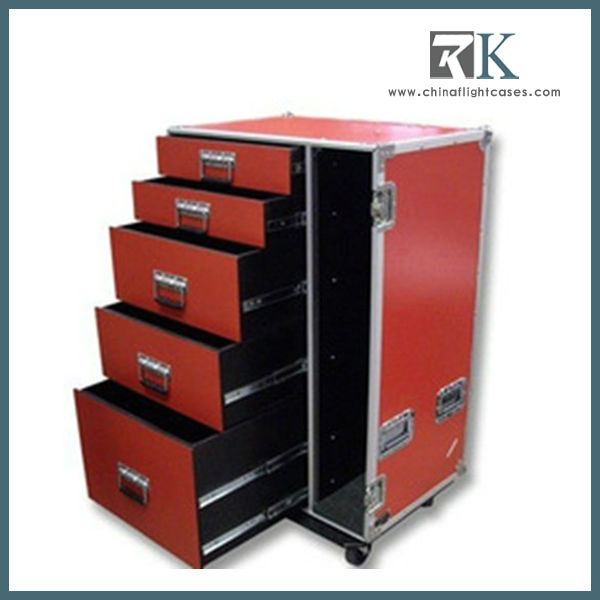 RK fashionable drawer case with wheel