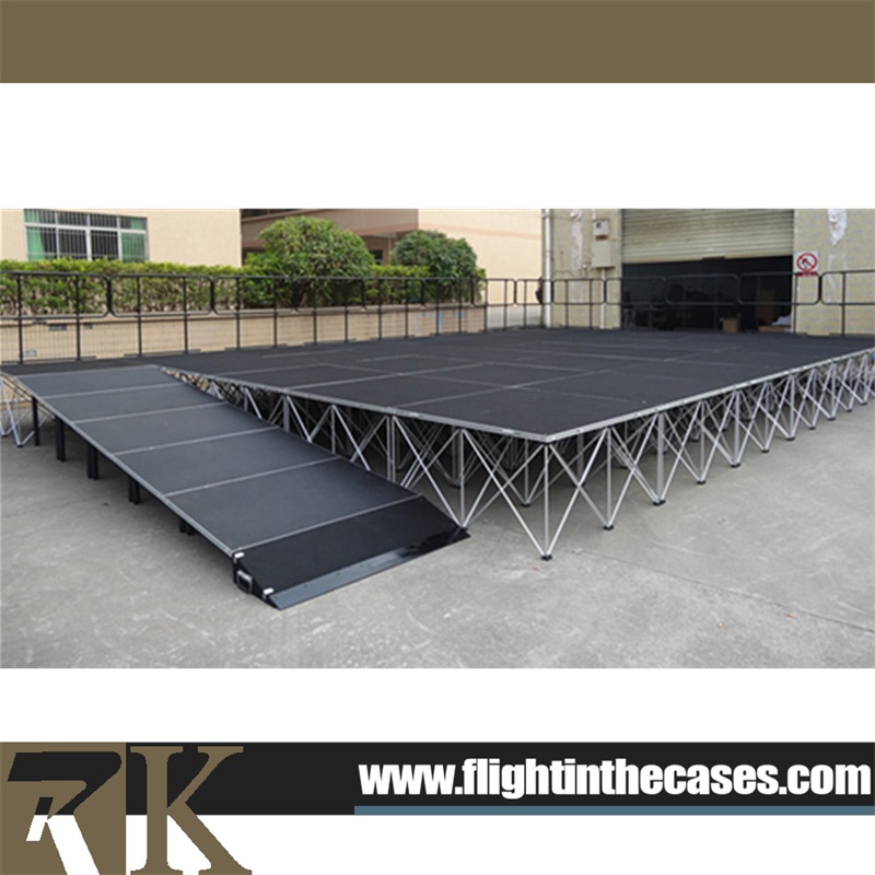 folding mobile stage
