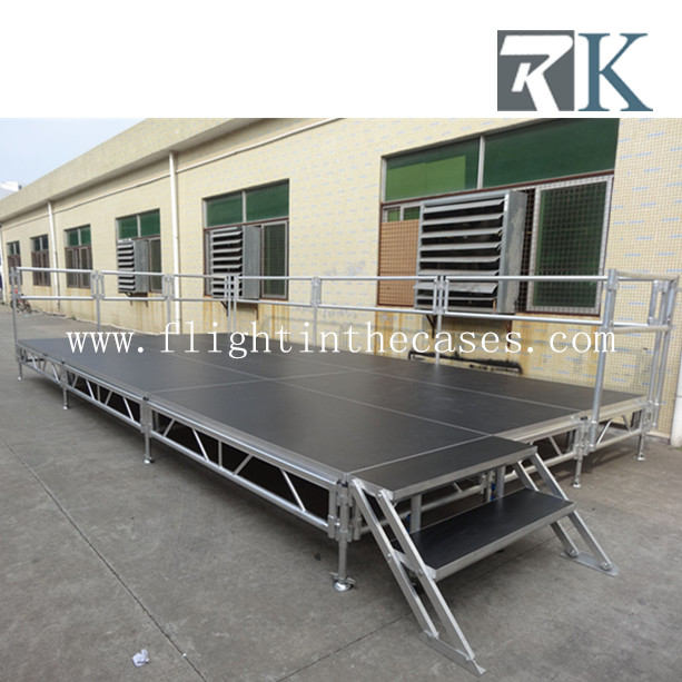 mobile aluminum stage