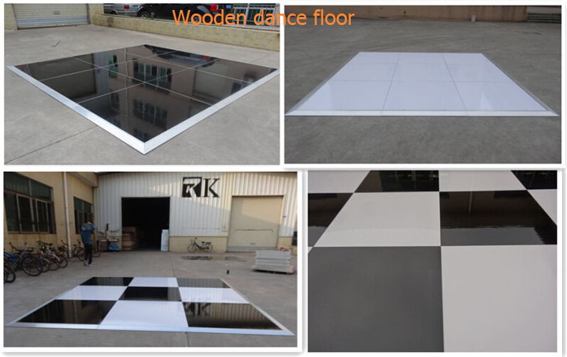 wooden dance floor