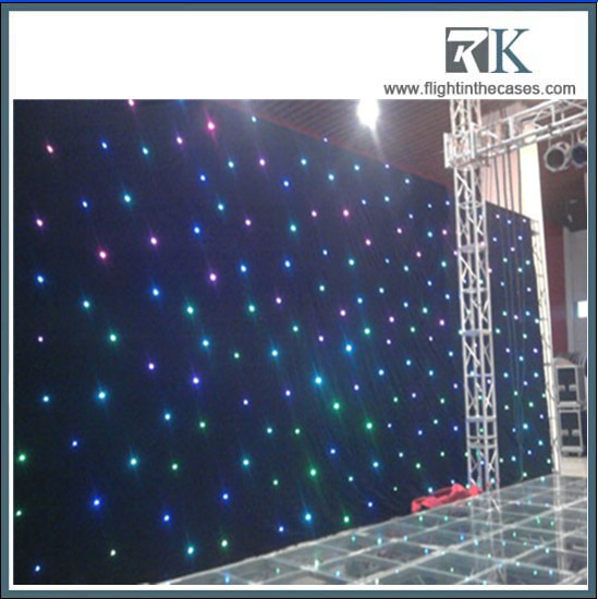 stage backdrop decoration fabric led star curtain stage backdrop decoration fabric led star curtain