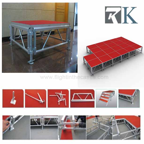 aluminum portable stage