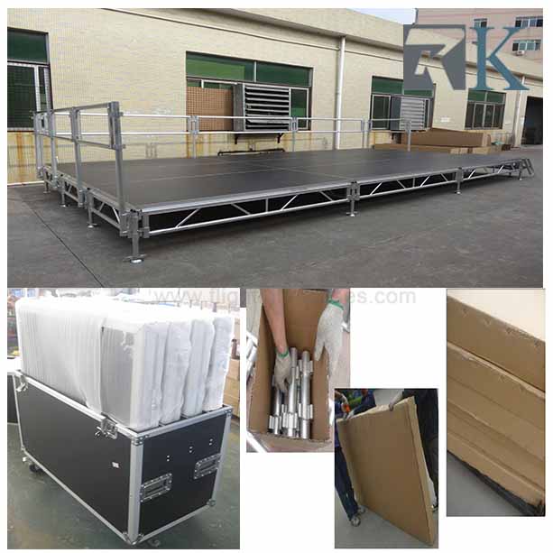 aluminum portable stage aluminum portable stage