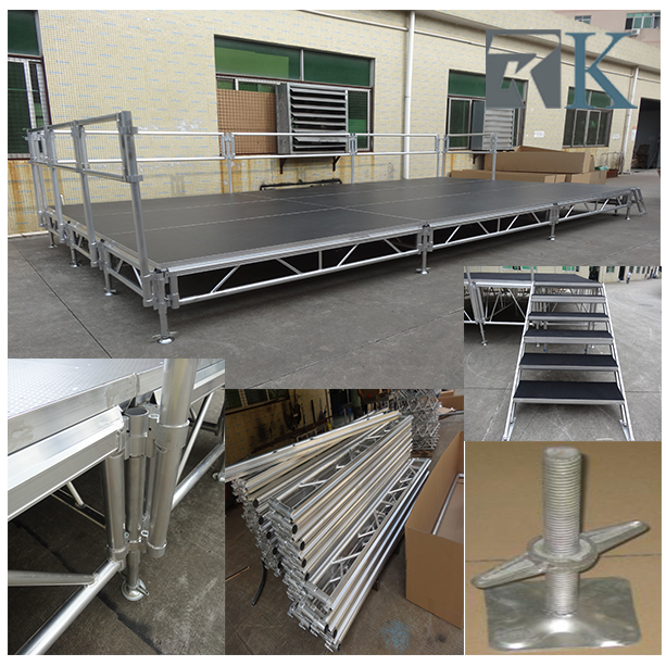 aluminum outdoor stage