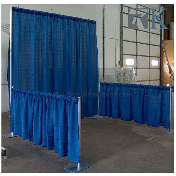 portable stage curtain stand
