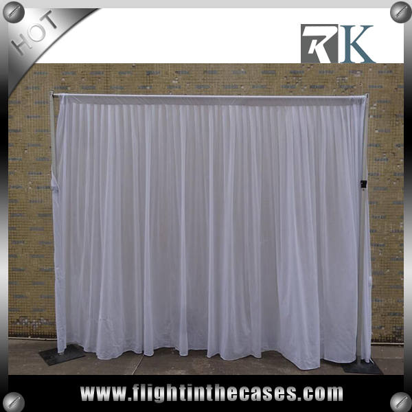 Portable Pipe and Drape for Wedding or Events