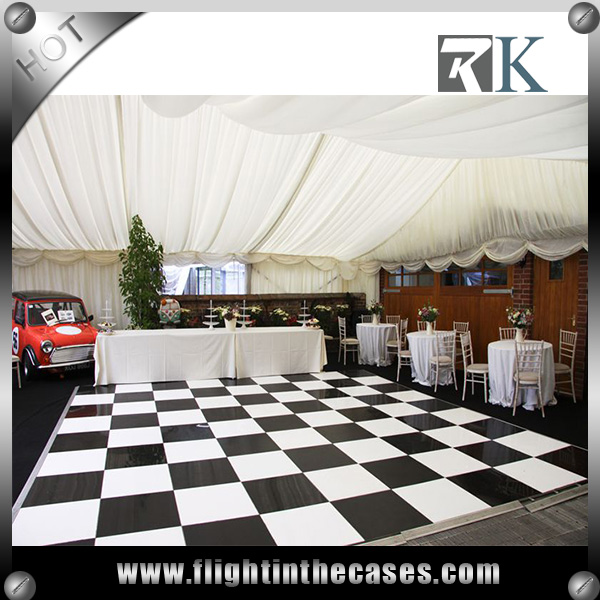 Portable Hard and Anti-skid Wooden Dance Floor for Wholesale
