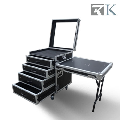 RK 4 Drawer Flight Case Make-up Case