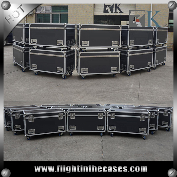 Customized Plasma Flight Case For 32＂ Plasma Screen Twin LED 