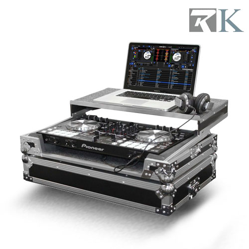 Custom-fit Road Case for Pioneer DDJSR Controller with Sliding Laptop Platform