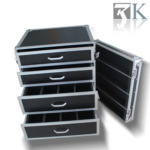 Four Drawers Display Case With Separative Cells Inside