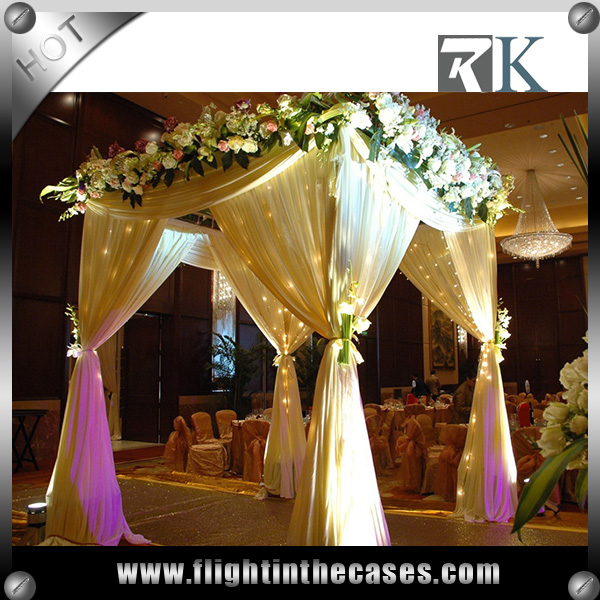 Pipe and Drape of Polyester Drape For Weddings Decoration